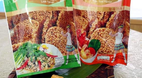 タイの米菓子・カオタン